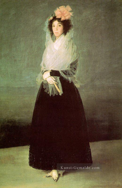 Die Gräfin von El Carpio Porträt Francisco Goya Ölgemälde